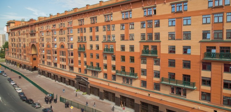 Engineering building of the Mining University in St. Petersburg